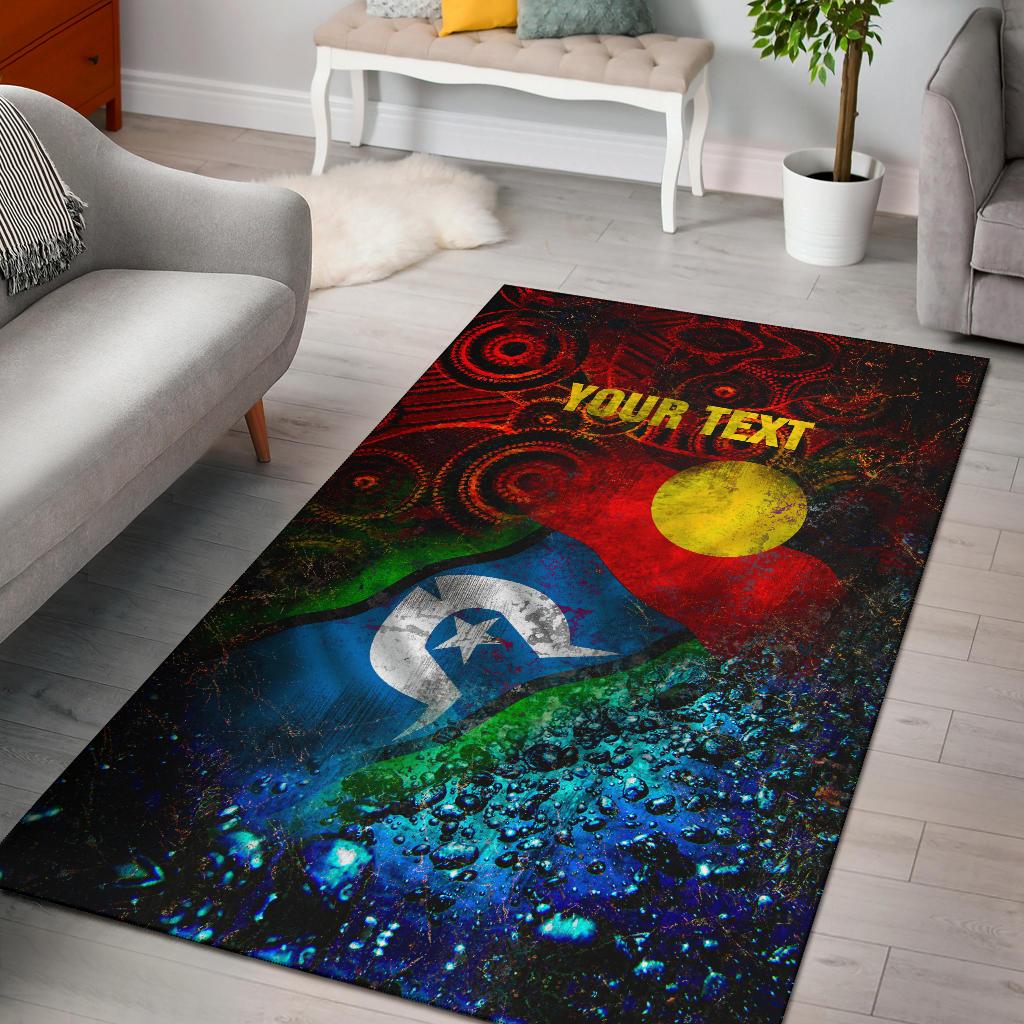 Custom Area Rug - Always Was, Always Will Be NAIDOC Week 2021 - Vibe Hoodie Shop