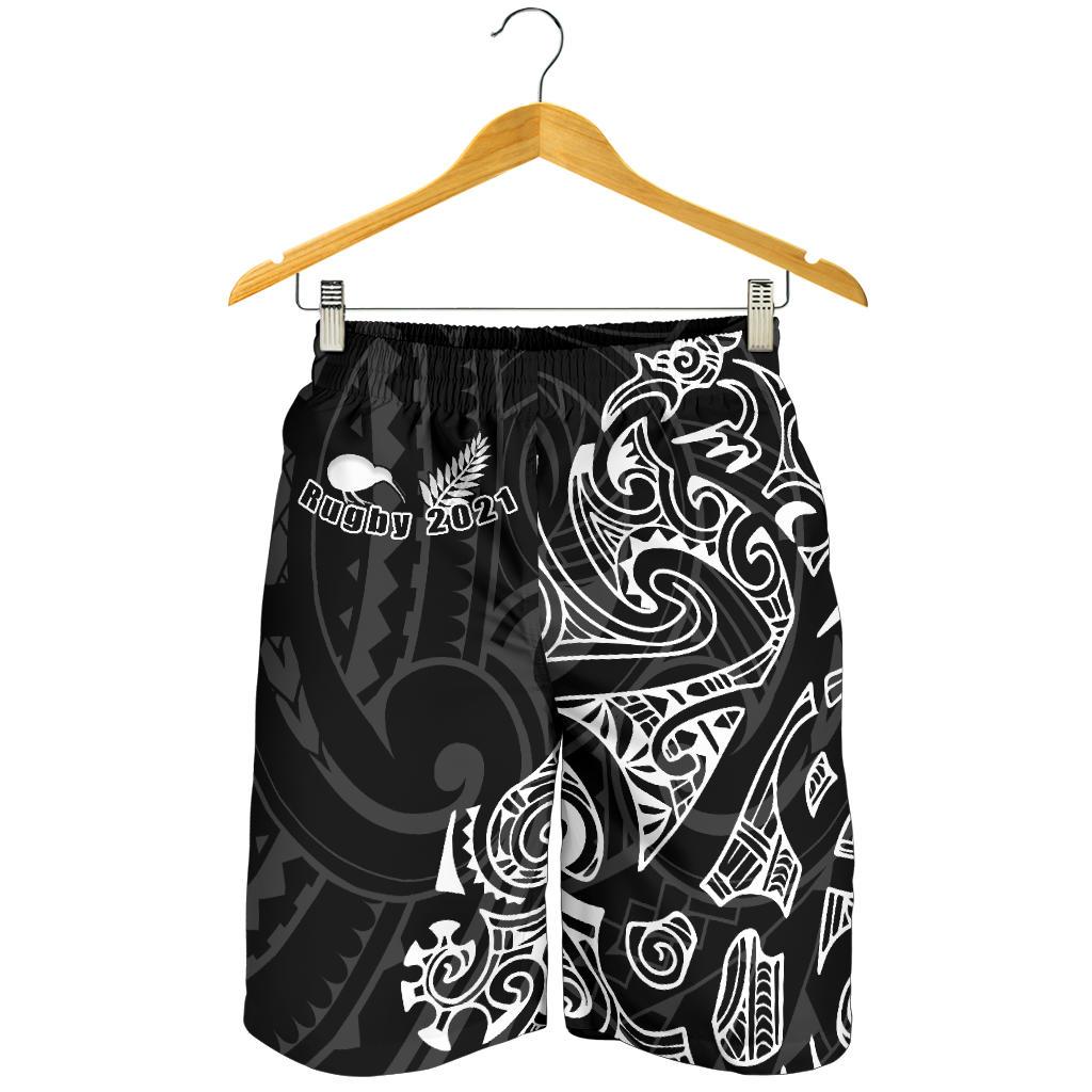 Aotearoa Super Rugby Men Shorts Maori Kiwi - Vibe Hoodie Shop