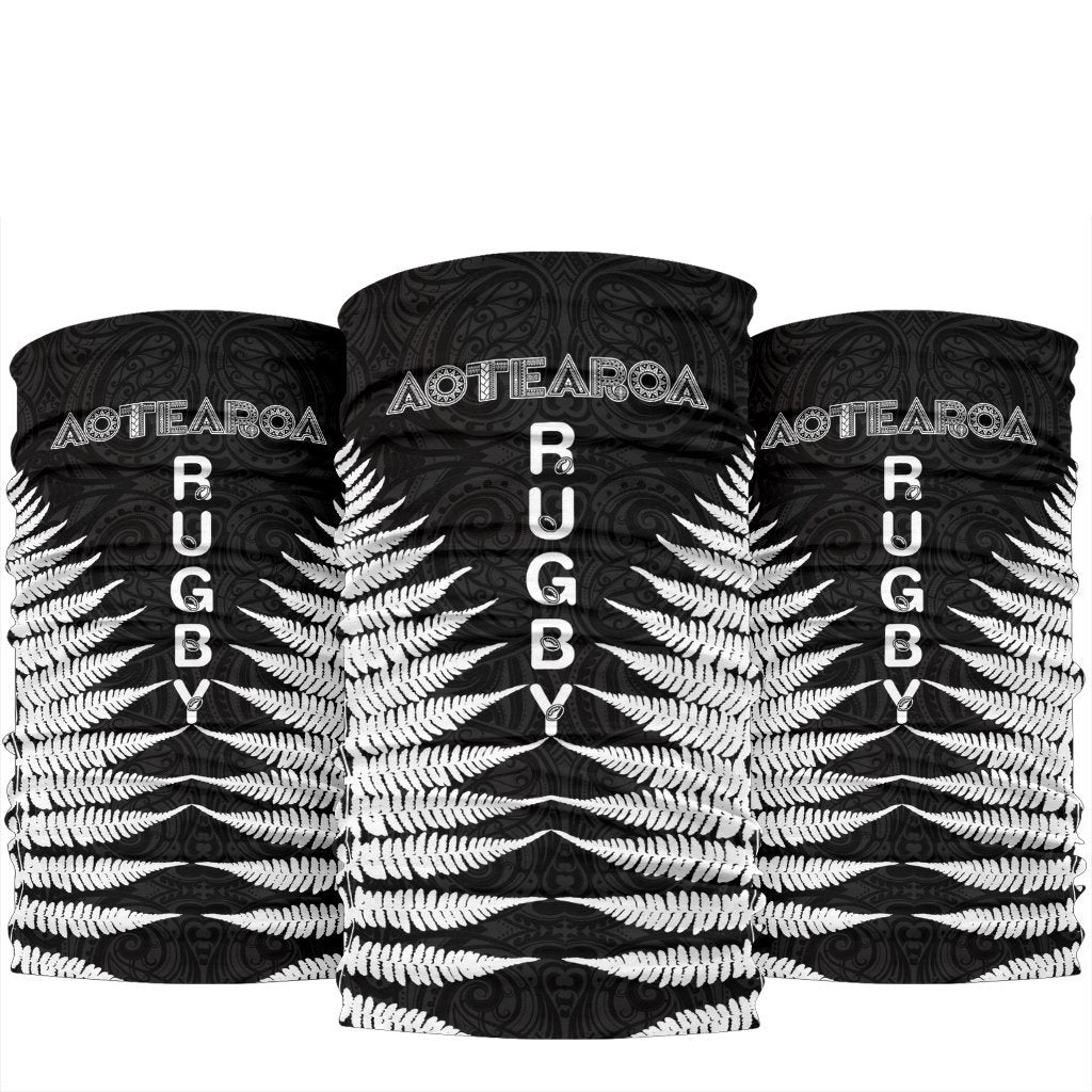 New Zealand Bandana Aotearoa Rugby Silver Fern - Vibe Hoodie Shop