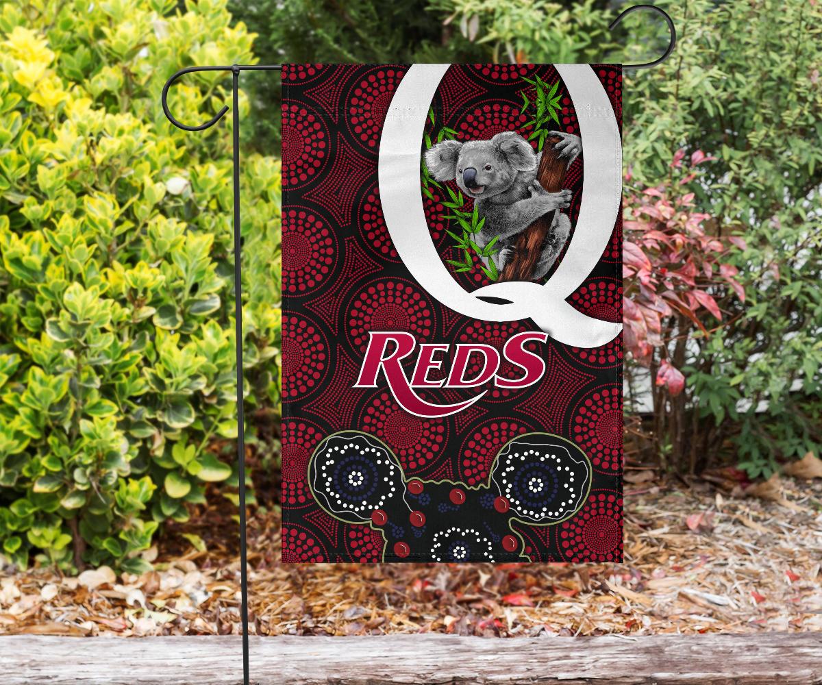 Queensland Flag Reds Rugby - Koala - Vibe Hoodie Shop