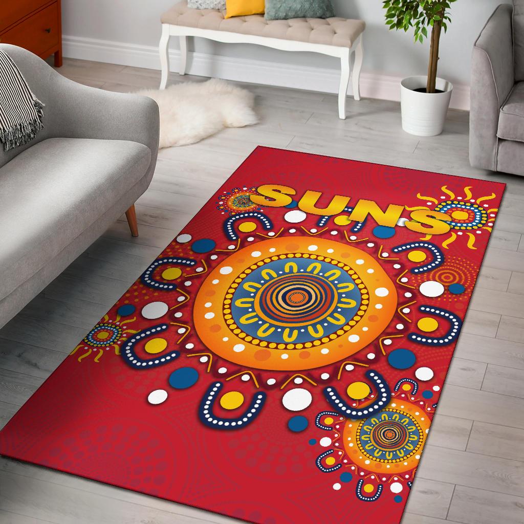 Gold Coast Area Rug Suns Indigenous - Vibe Hoodie Shop