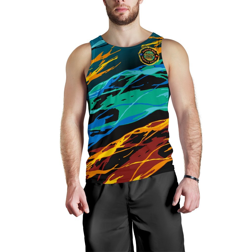 Men's Tank Top - NAIDOC Always Was, Always Will Be - Vibe Hoodie Shop