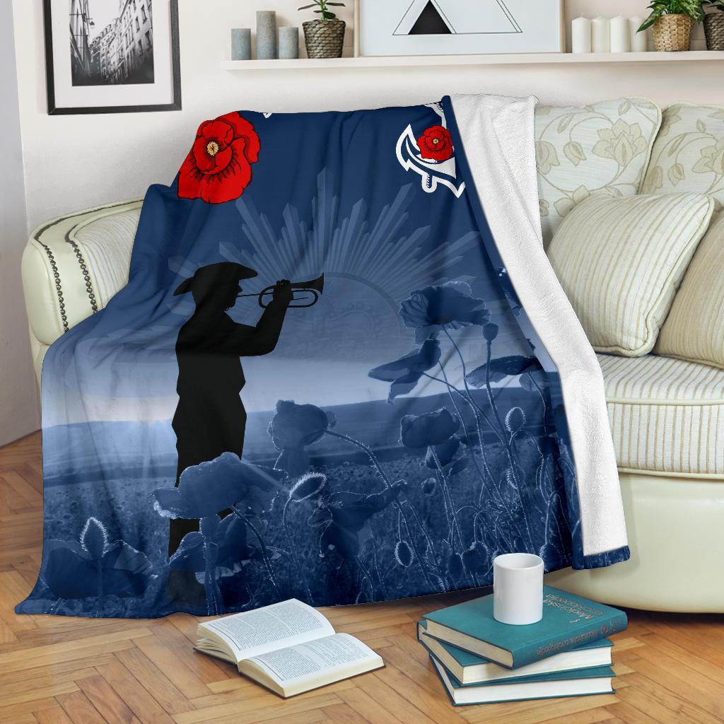 Australia Navy ANZAC Premium Blanket - Remembering Our Heroes - Vibe Hoodie Shop