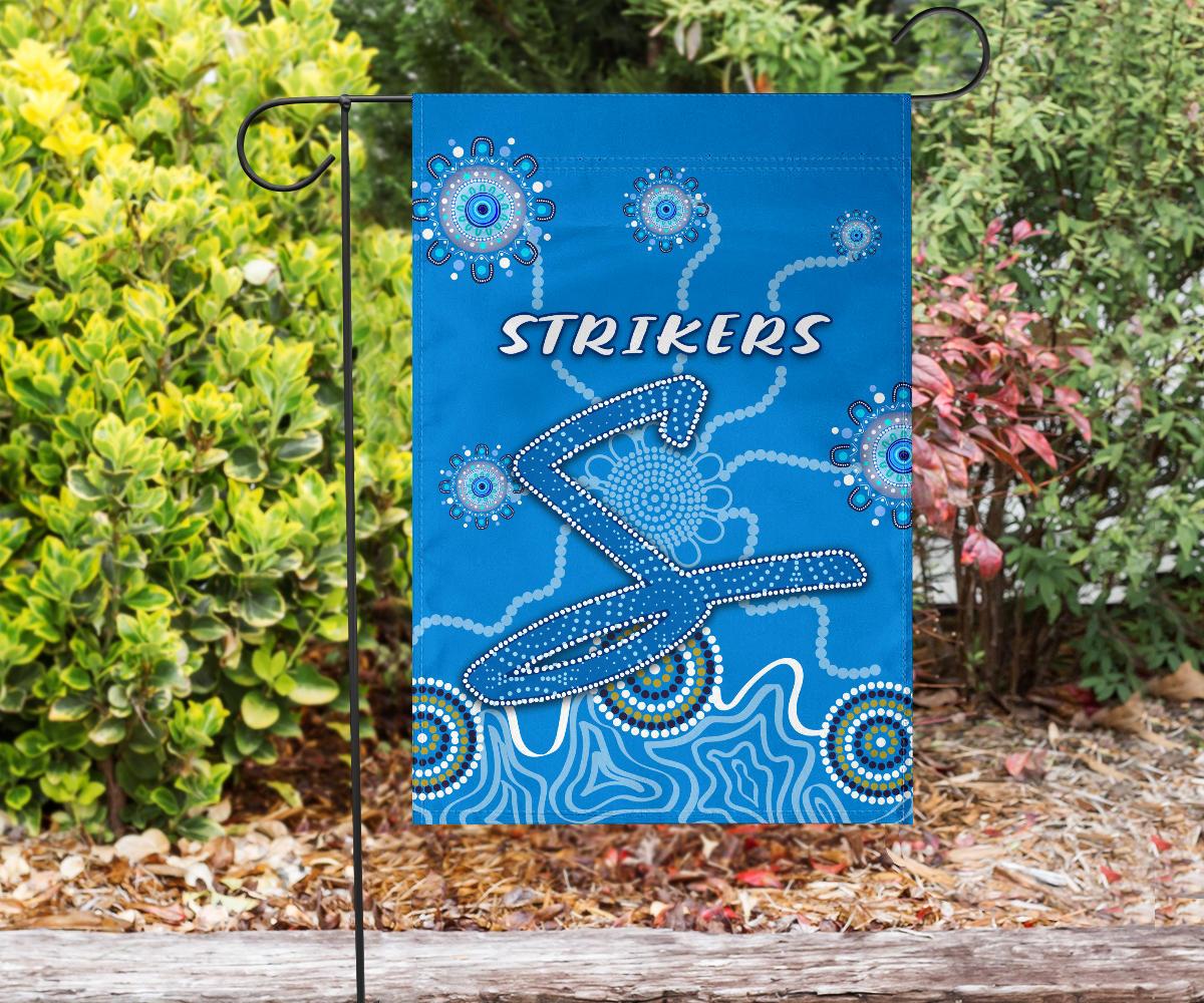 Adelaide Strikers Flag Indigenous Blue Energy - Vibe Hoodie Shop