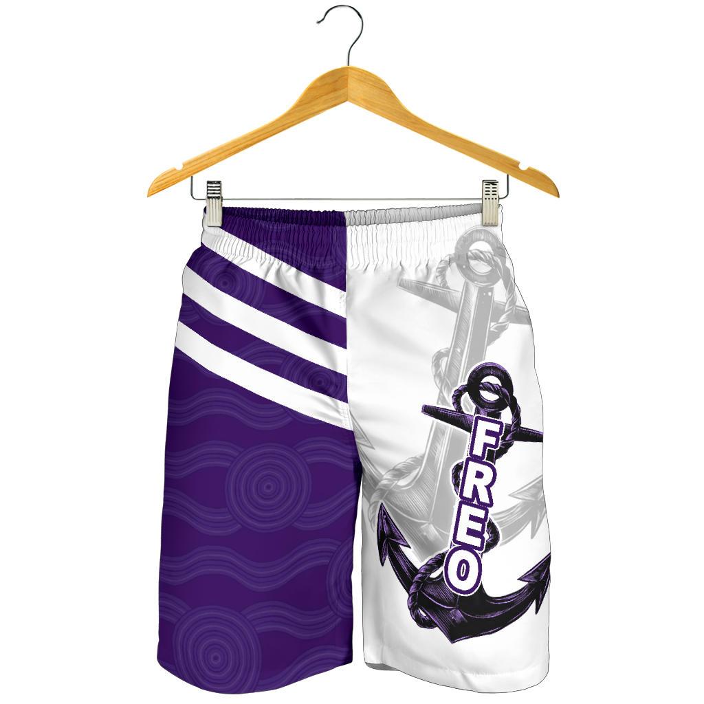 Fremantle All Over Print Men's Shorts Freo - Vibe Hoodie Shop