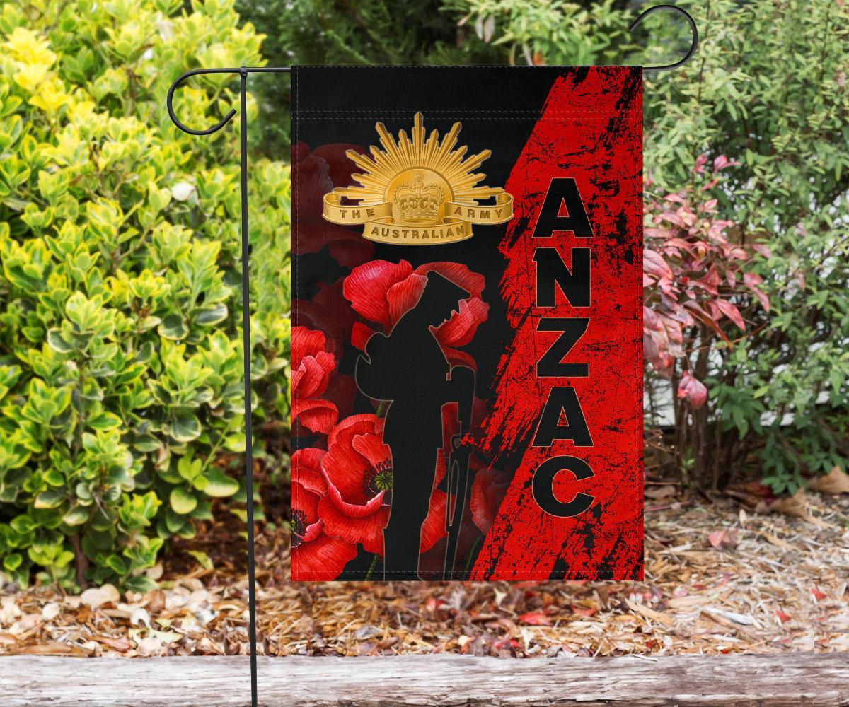 ANZAC Day Flag - ANZAC Poppy - Vibe Hoodie Shop