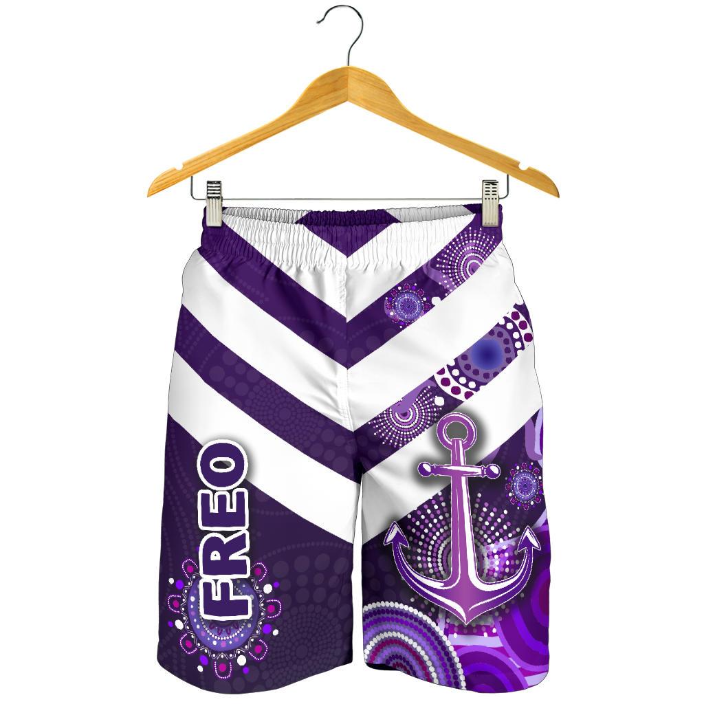 Fremantle Men Shorts Dockers Indigenous Freo - Vibe Hoodie Shop