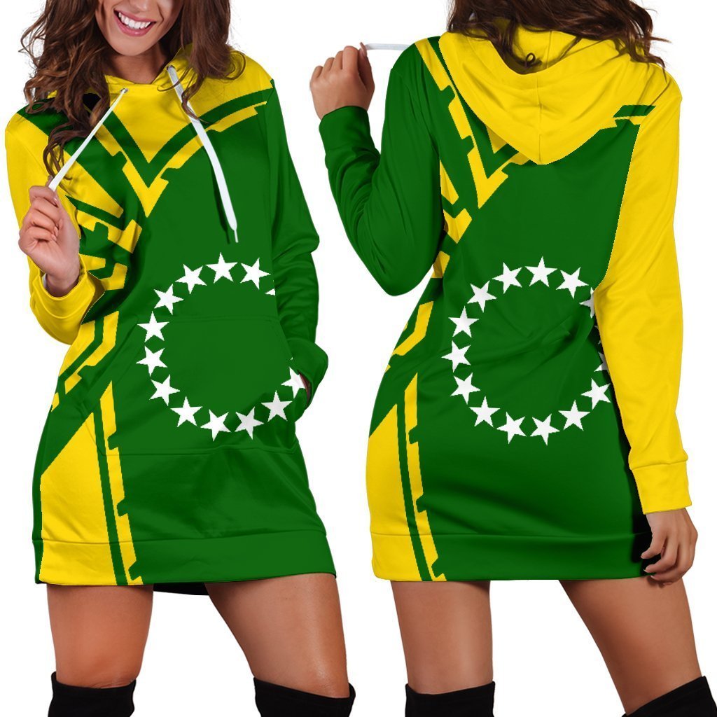 Cook Islands Hoodie Dress Premium Style - Vibe Hoodie Shop