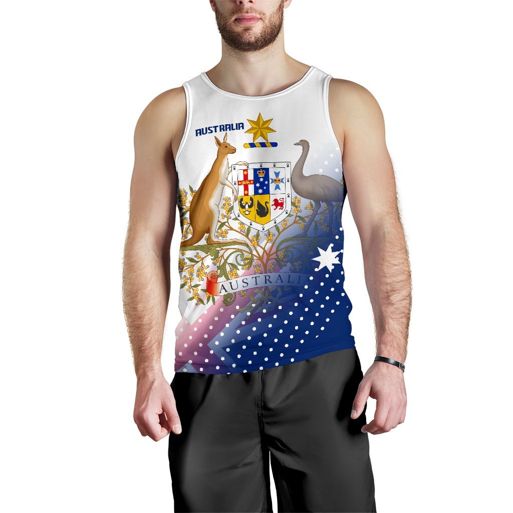 Men's Tank Top - Always Proud Of Australia - Vibe Hoodie Shop