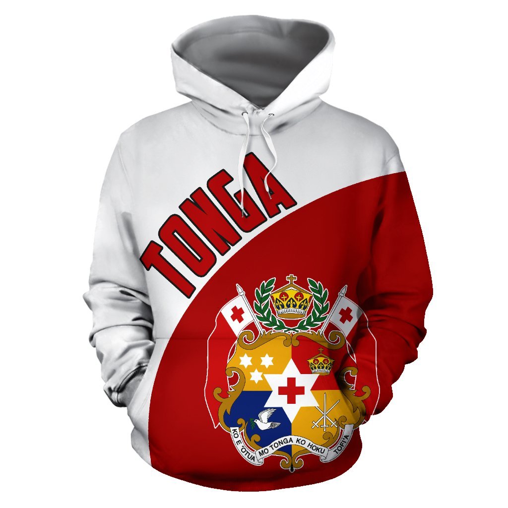 Tonga Hoodie Wave Flag Color - Vibe Hoodie Shop