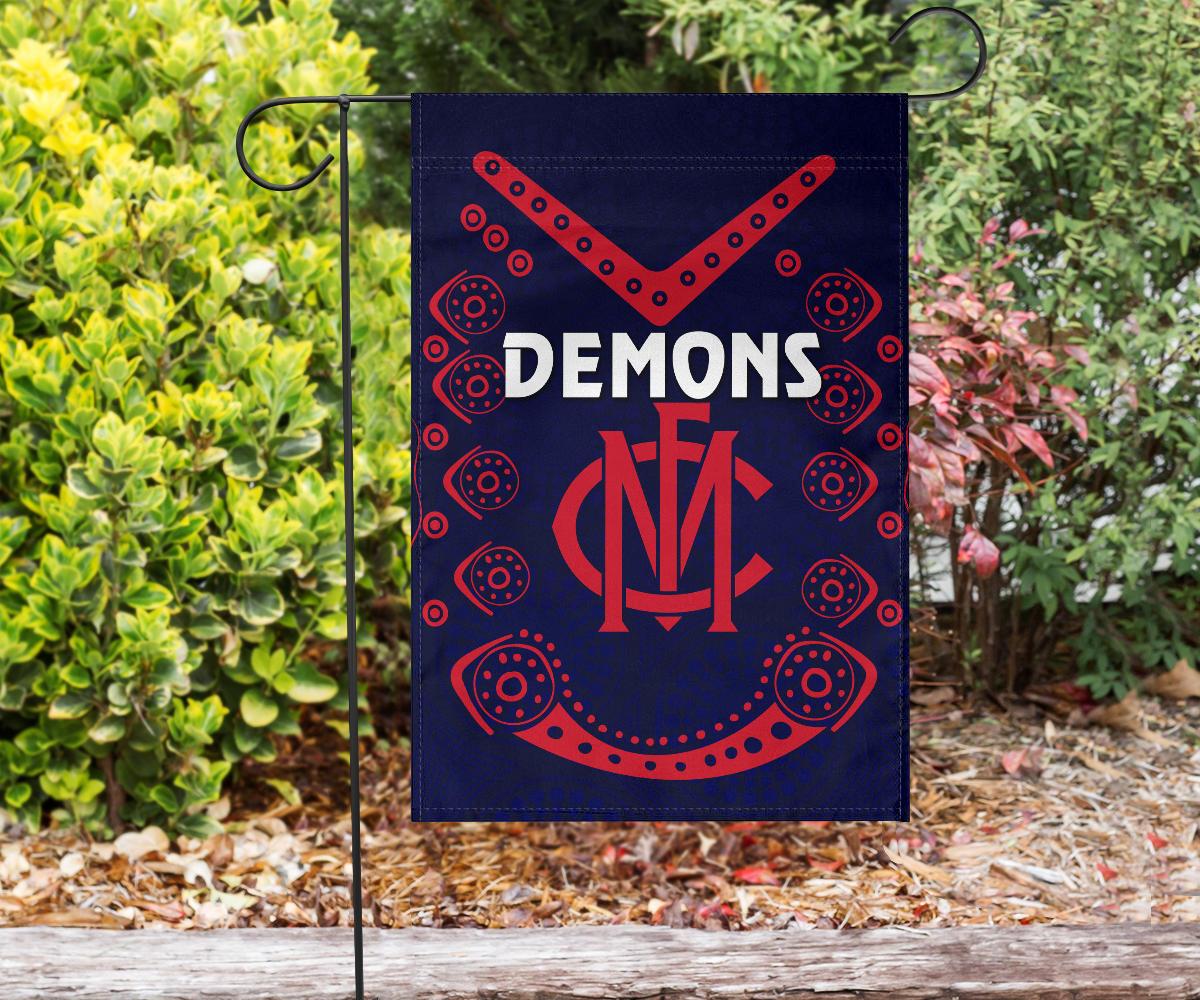 Melbourne Demons Indigenous Flag Football - Vibe Hoodie Shop