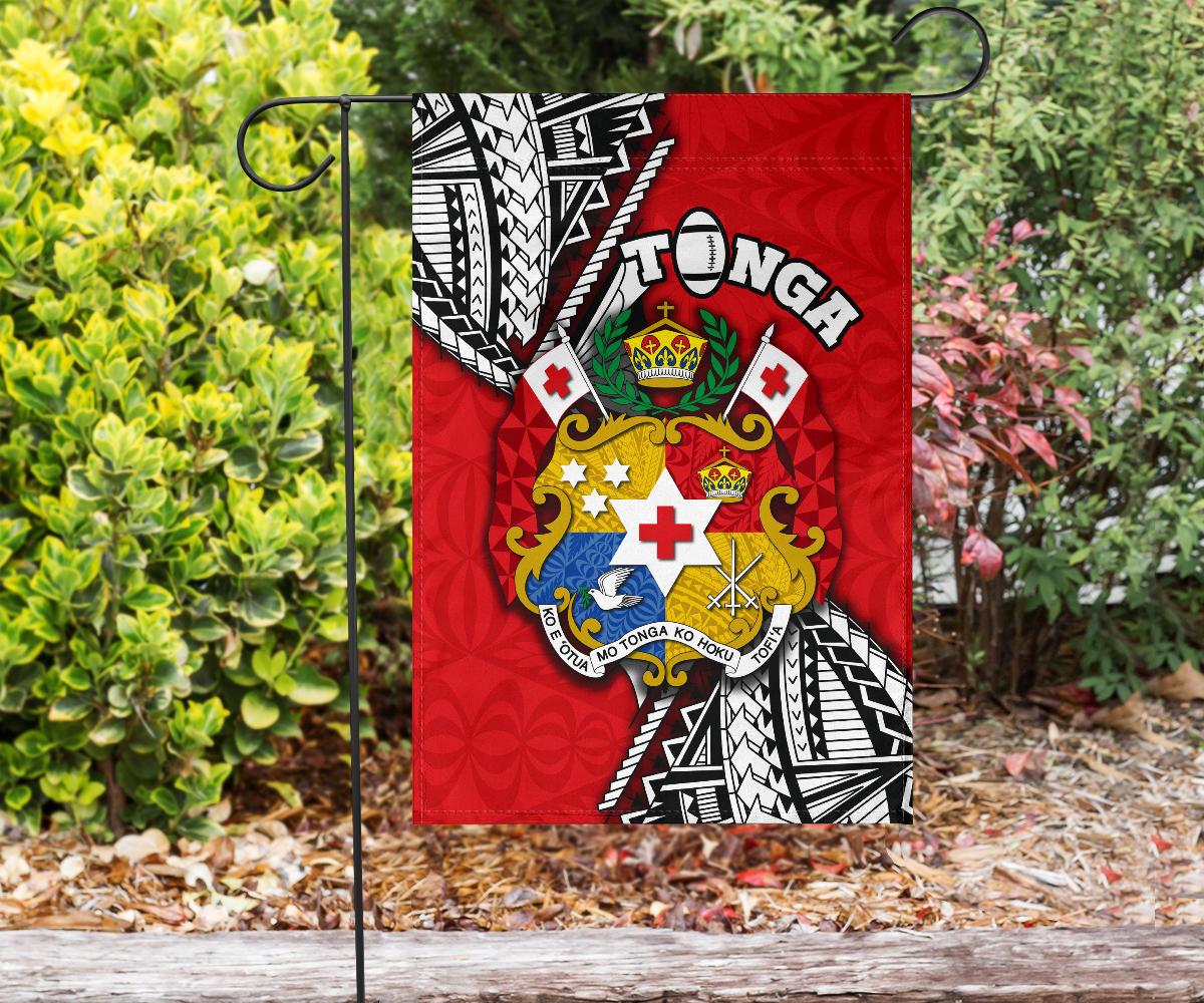 Tonga Rugby Flag Polynesian Style Pinwheel - Vibe Hoodie Shop