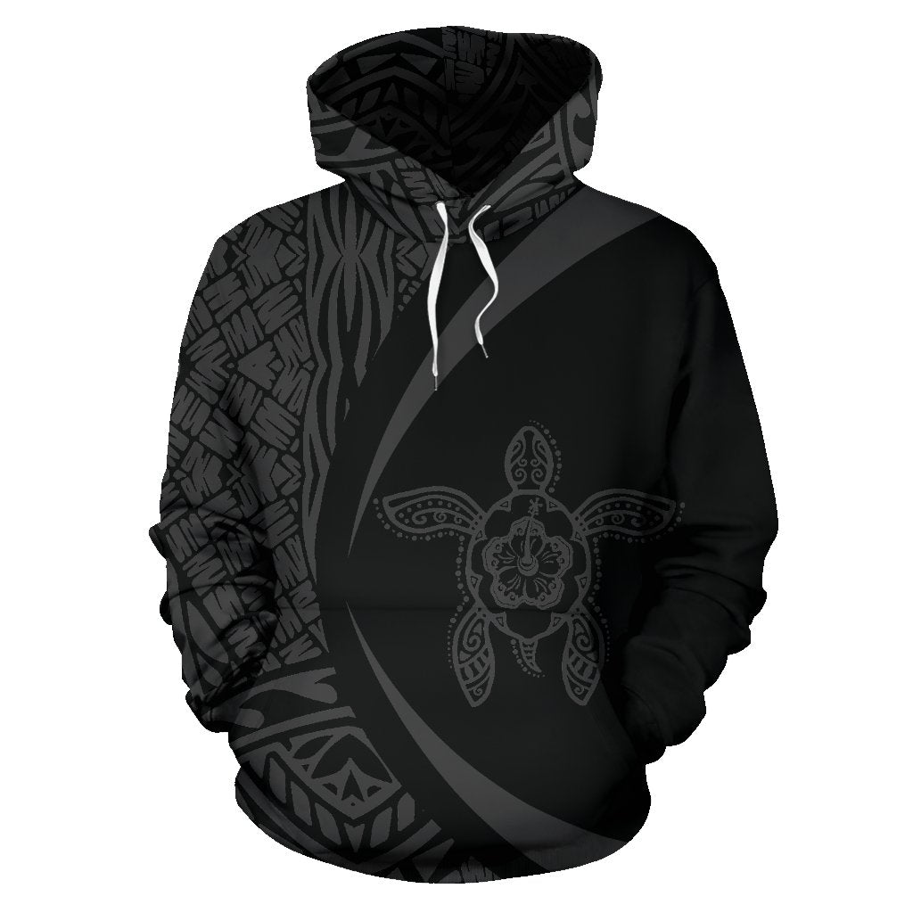 American Samoa Turtle Polynesian Hoodie - Circle Style 01 - Vibe Hoodie Shop