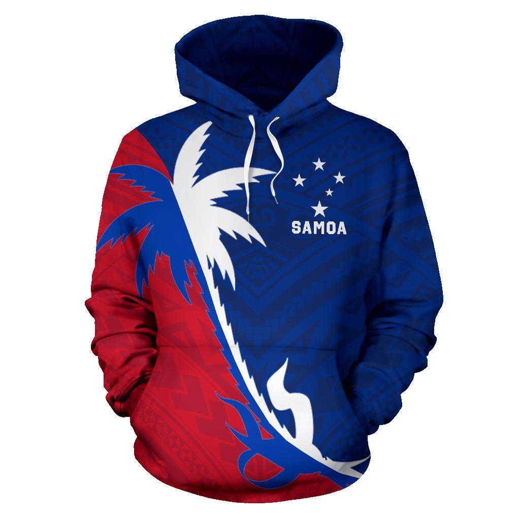 Samoa Coconut Tree Hoodie - Vibe Hoodie Shop