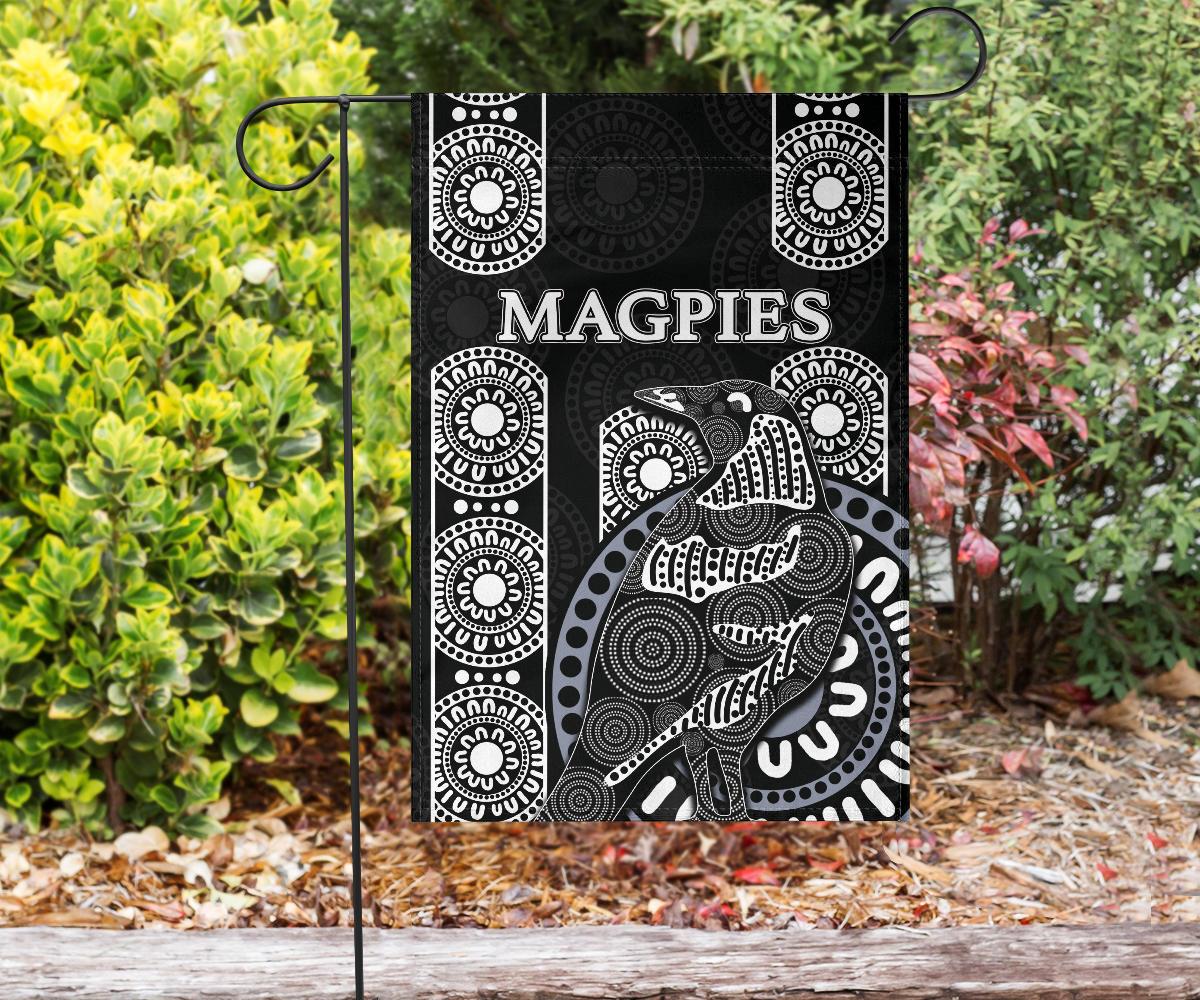 Magpies Flag Aboriginal - Vibe Hoodie Shop