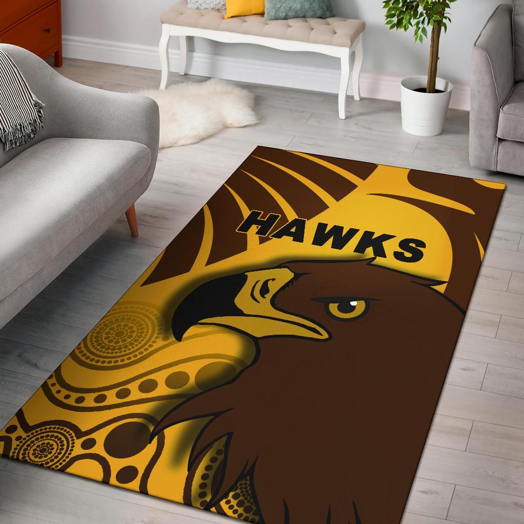 Hawks Area Rug - Vibe Hoodie Shop