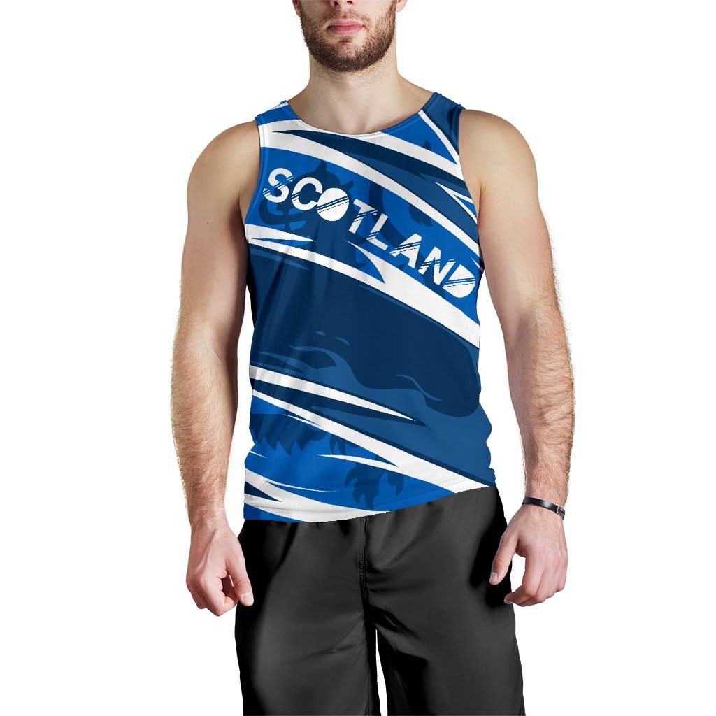 Scotland Lion Men's Tank Top - Lode Style - Vibe Hoodie Shop