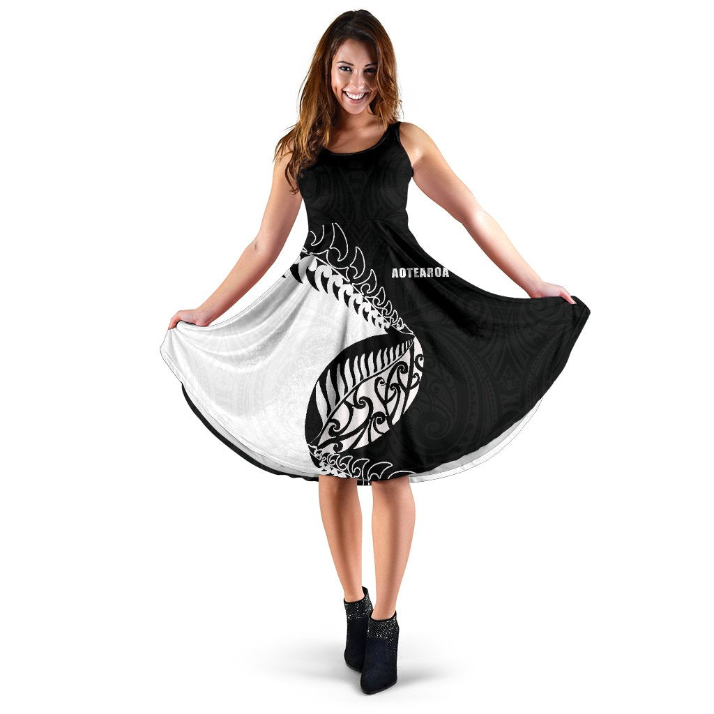 new-zealand-rugby-aotearoa-rugby-fern-black-women-midi-dress