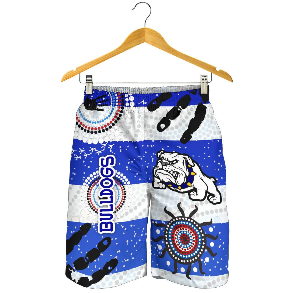 Bulldogs Men Shorts Indigenous Country Style No.1 - Vibe Hoodie Shop