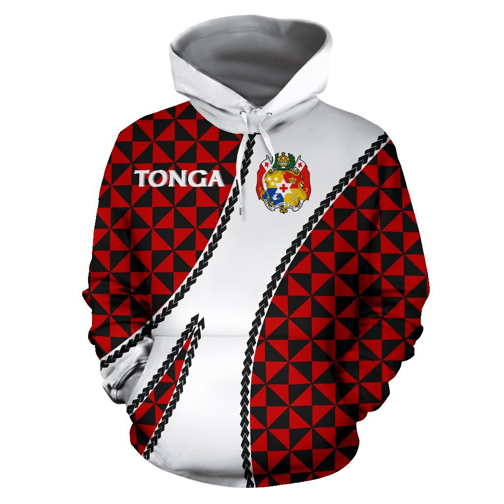 Hoodie Tonga Polynesian Coat Of Arms - Sports Style - Vibe Hoodie Shop