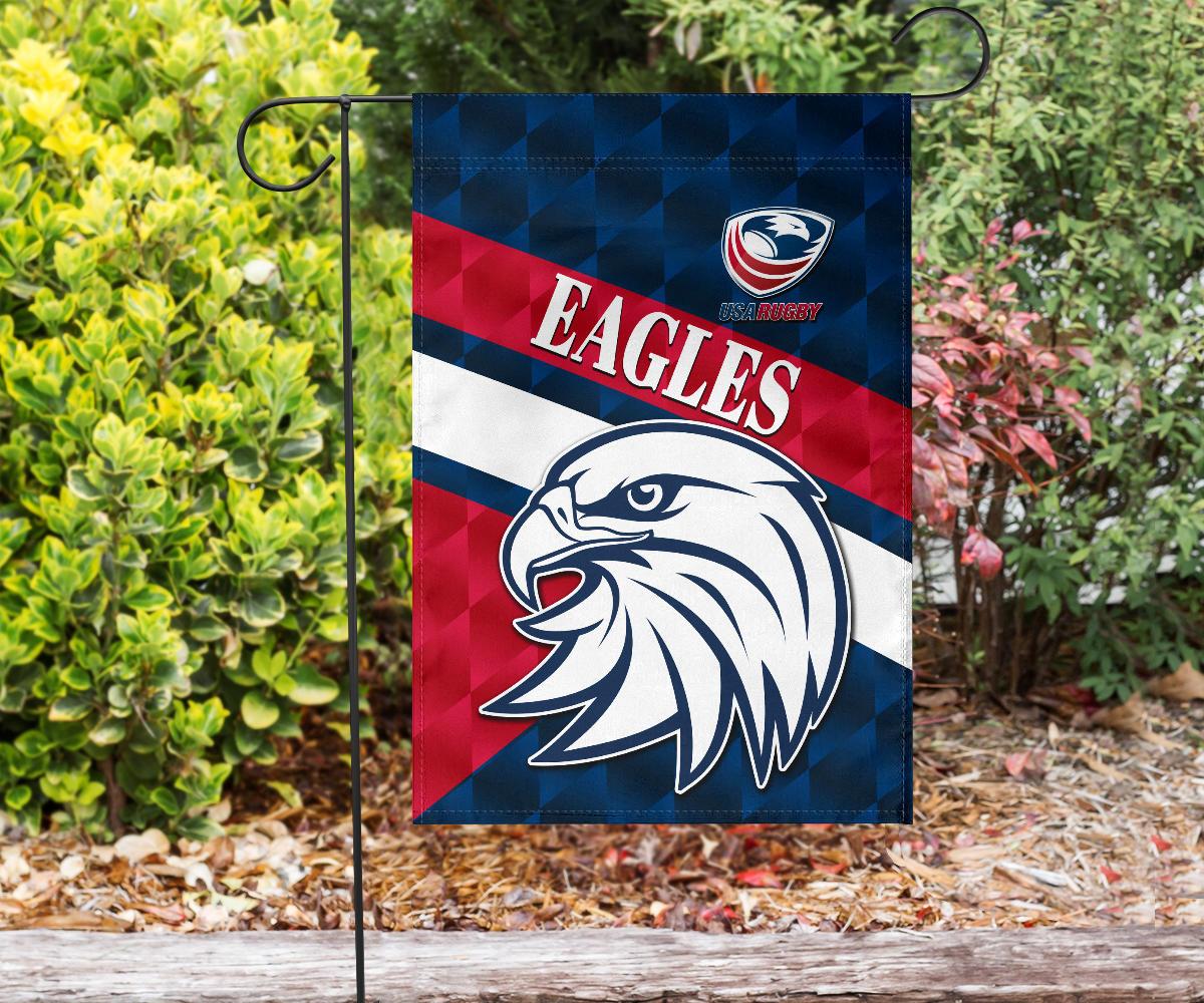 USA Rugby Flag Eagles Sporty Style - Vibe Hoodie Shop