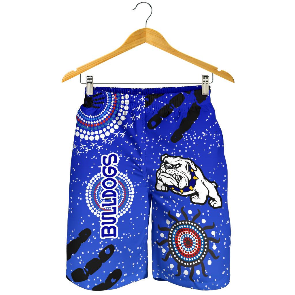 Bulldogs Men Shorts Indigenous Country Style - Vibe Hoodie Shop