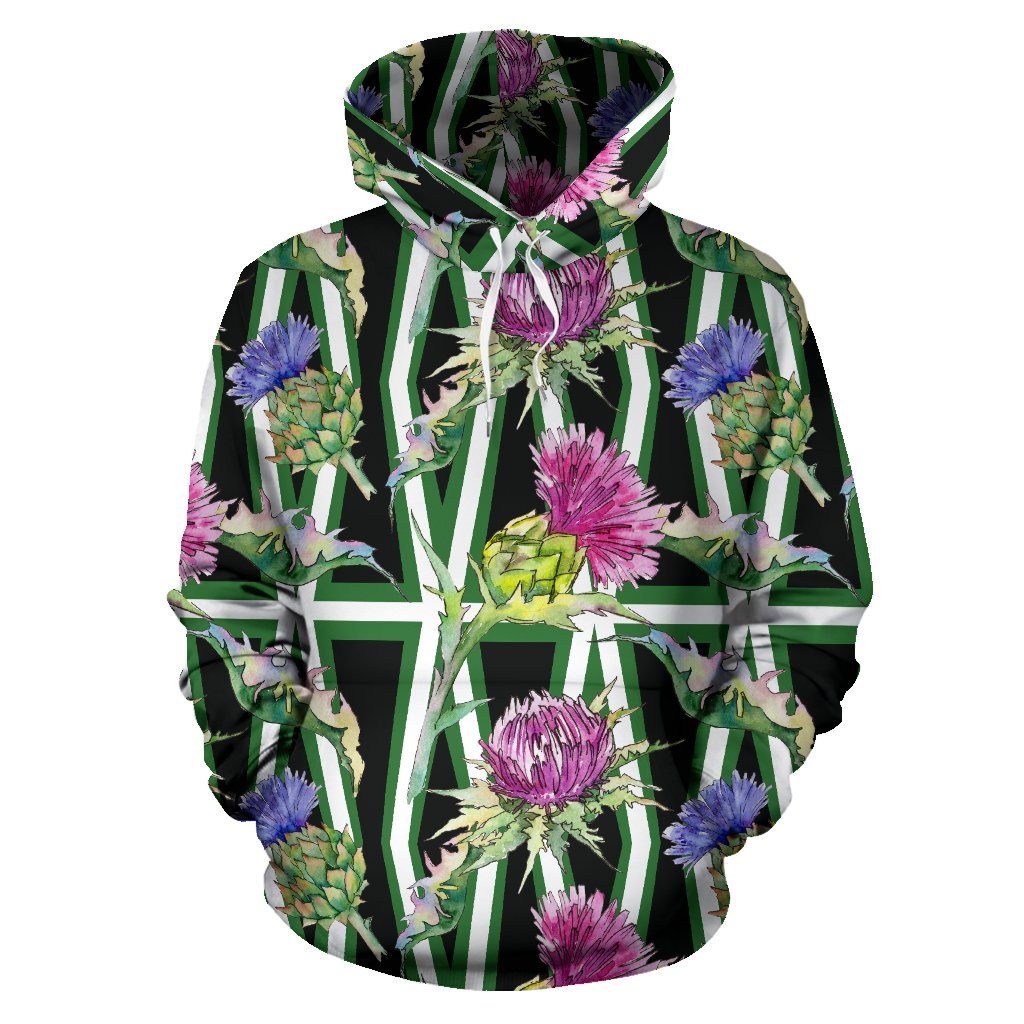 Scotland Hoodie - Thistle Pattern - Vibe Hoodie Shop