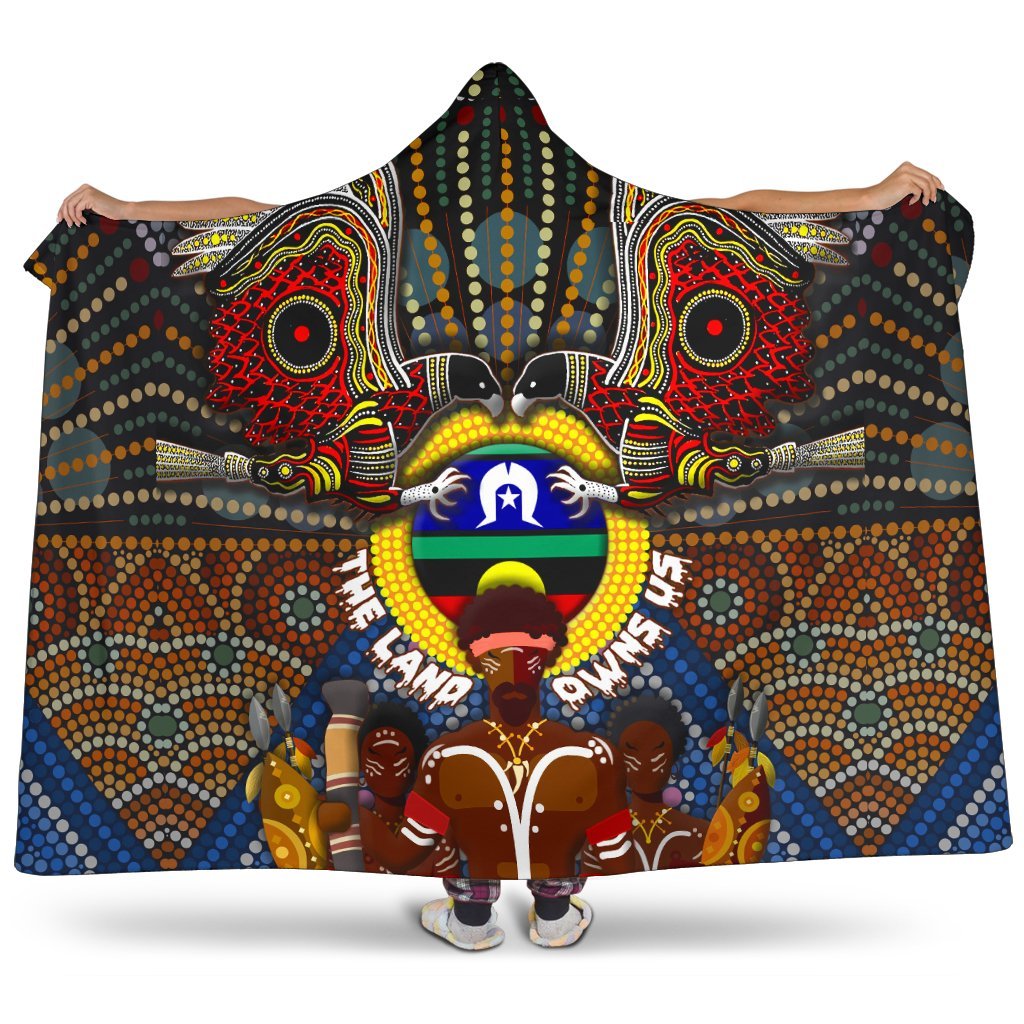 the-land-owns-us-aboriginal-hooded-blanket