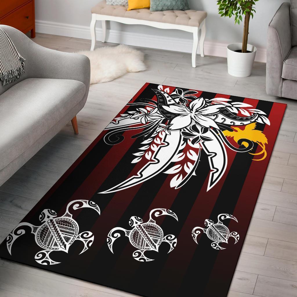 Papua New Guinea Area Rug - Vertical Stripes Style - Vibe Hoodie Shop