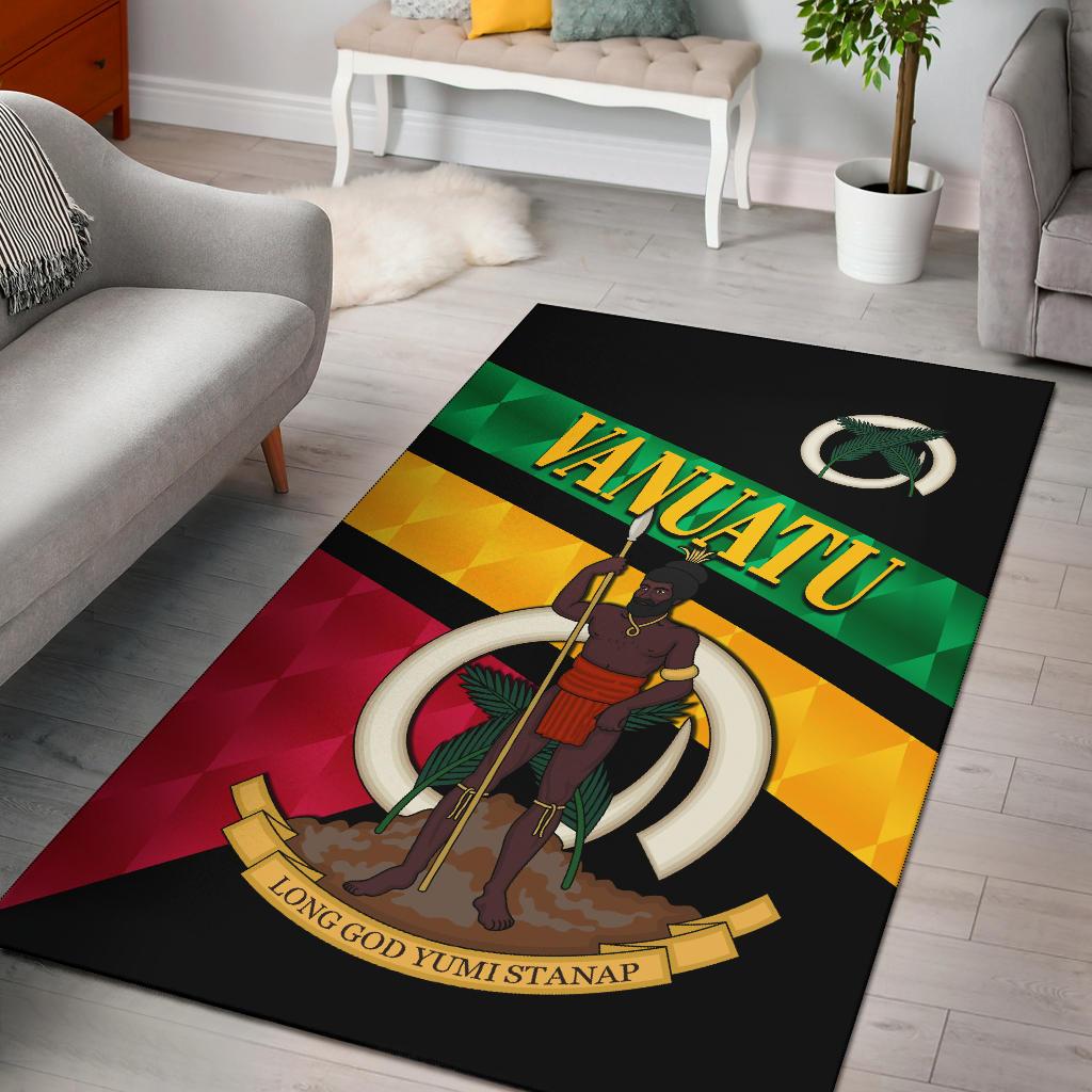 Vanuatu Rugby Area Rug Sporty Style - Vibe Hoodie Shop