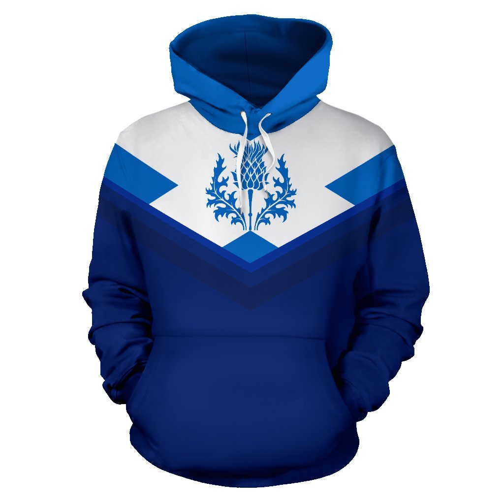 Scotland Thistle Flag Always In Me Hoodie - Vibe Hoodie Shop