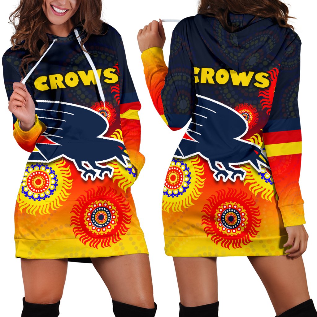 Adelaide Crows Special Style Women's Hoodie Dress - Vibe Hoodie Shop