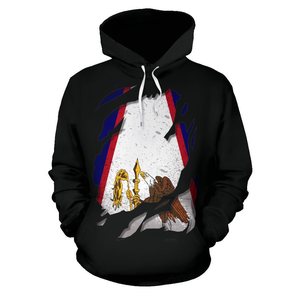 American Samoa Flag Hoodie - Vibe Hoodie Shop