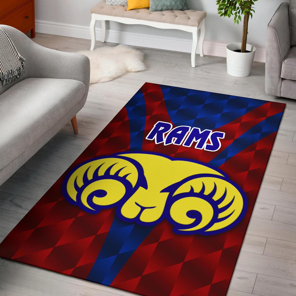 Adelaide Area Rug Rams Merino Original - Red - Vibe Hoodie Shop