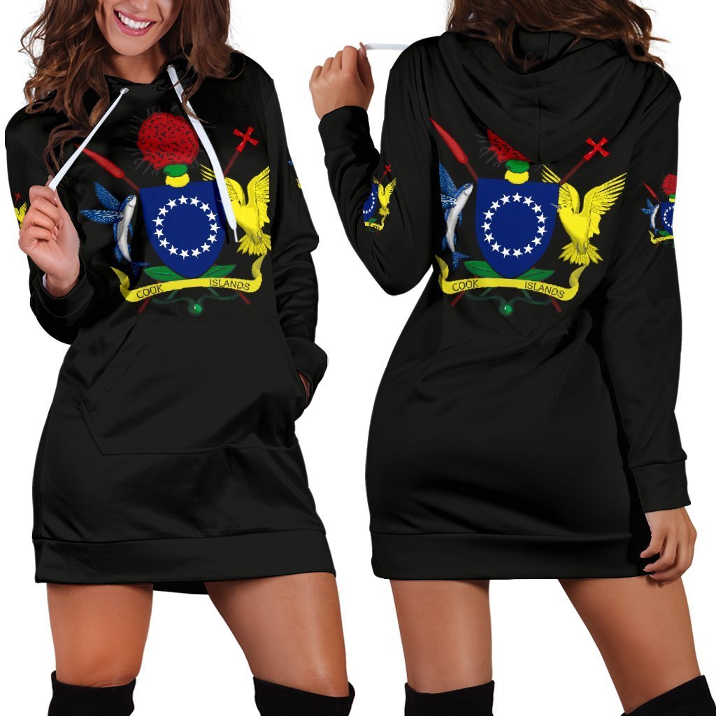 Cook Islands Hoodie Dress - Vibe Hoodie Shop