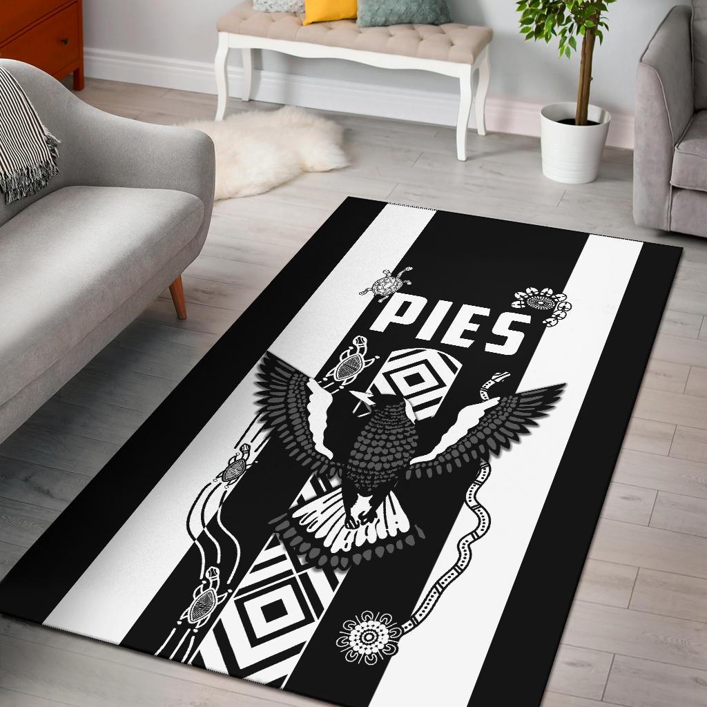 Pies Indigenous Area Rug Collingwood - Vibe Hoodie Shop