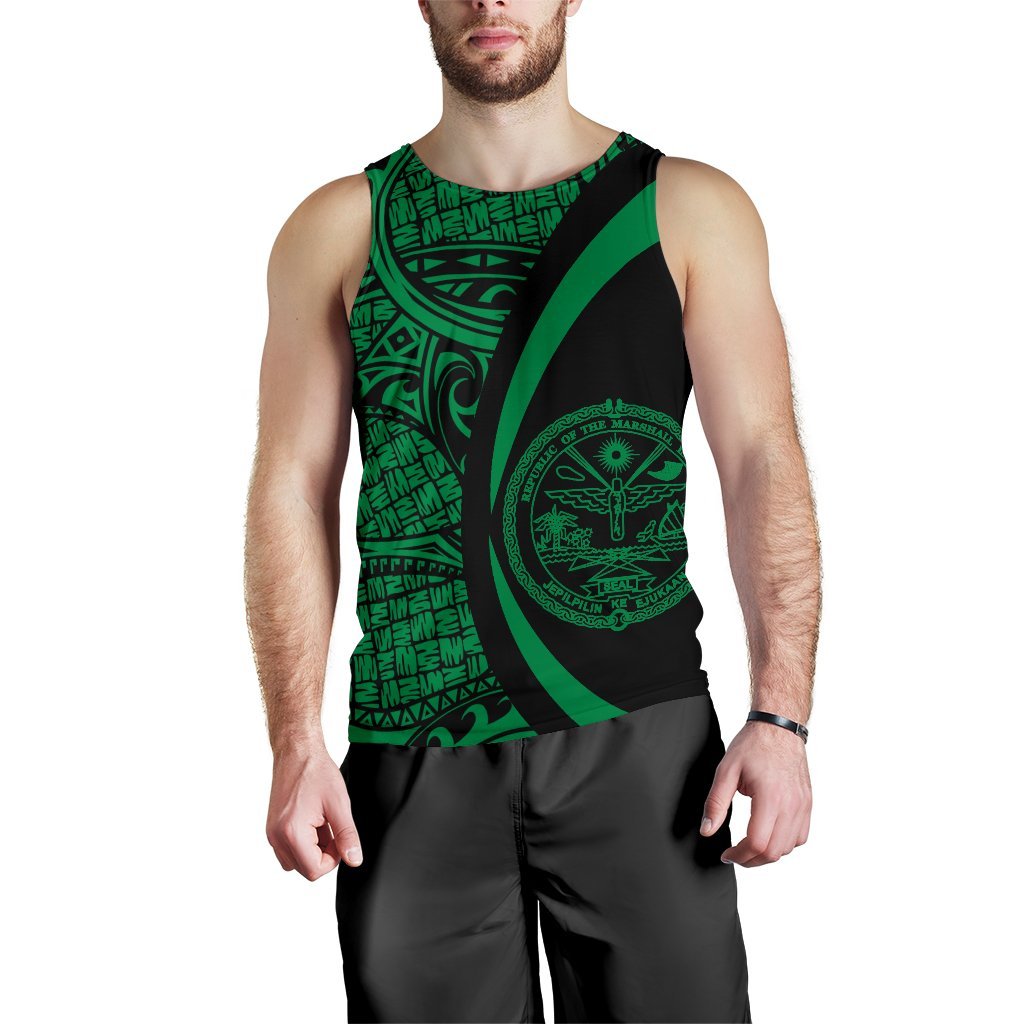 Marshall Islands Polynesian Men's Tank Top 01 - Vibe Hoodie Shop