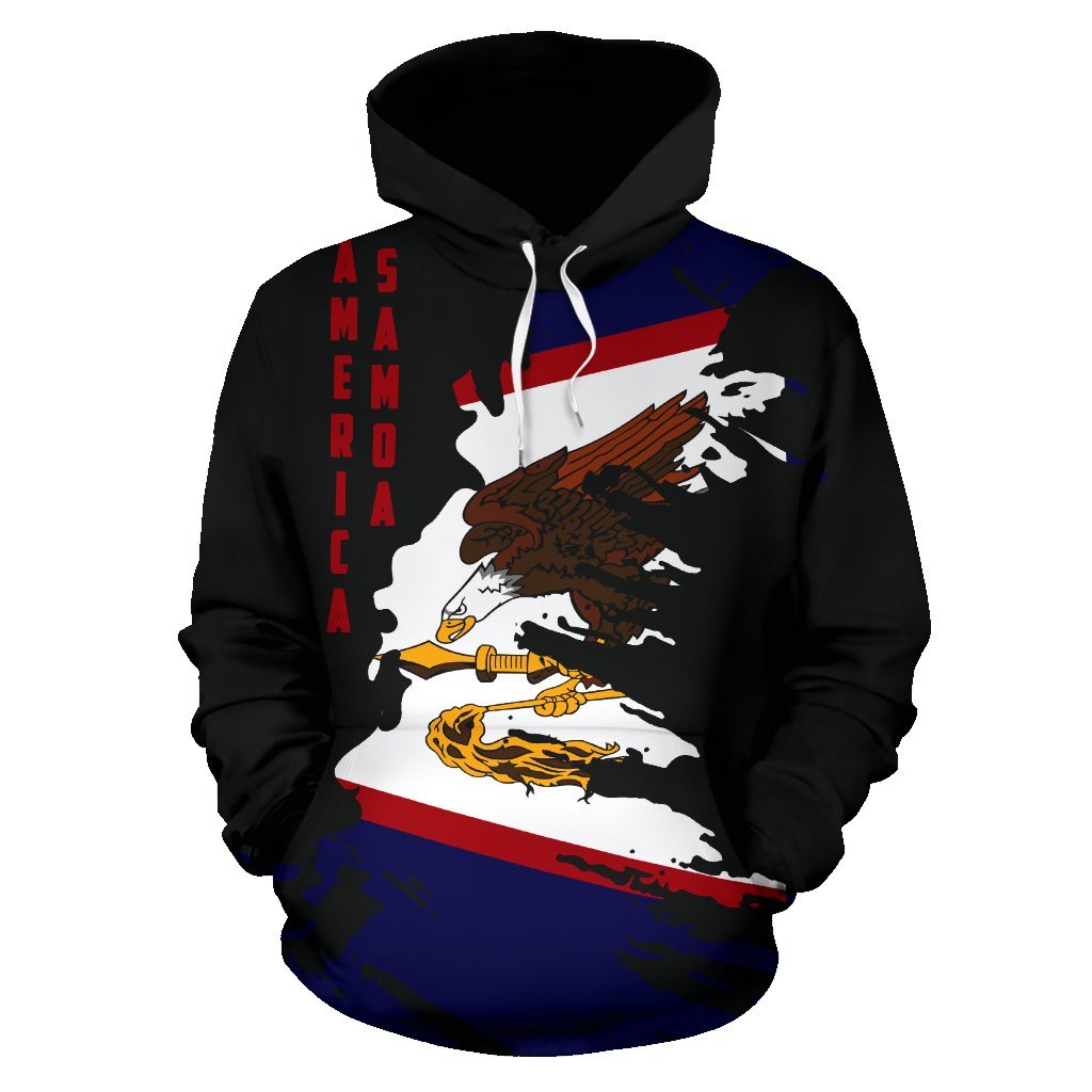 American Samoa Hoodie Painting Ver.2 - Vibe Hoodie Shop