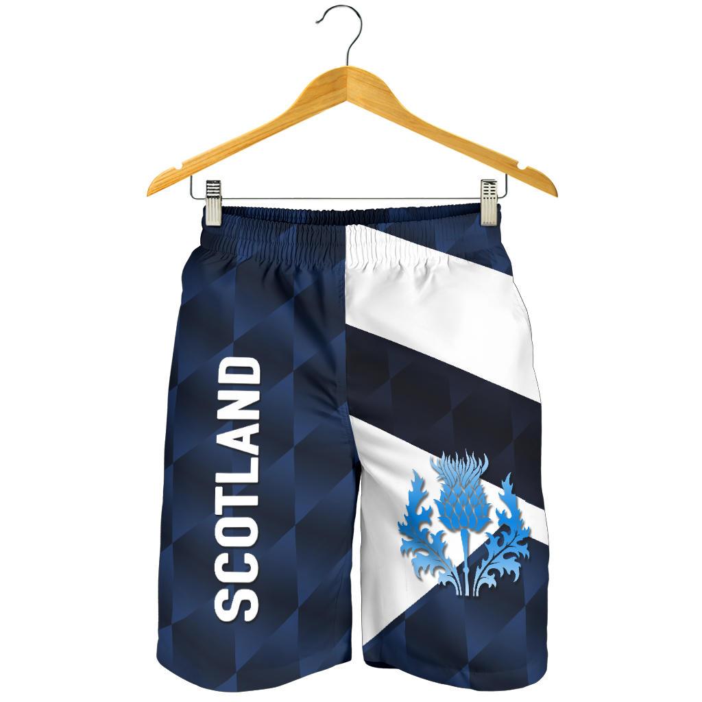 Scotland Rugby Men Shorts Sporty Style - Vibe Hoodie Shop