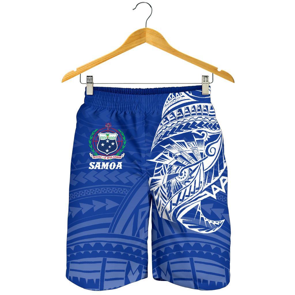 Samoa Tattoo Men Shorts Rugby Style - Vibe Hoodie Shop