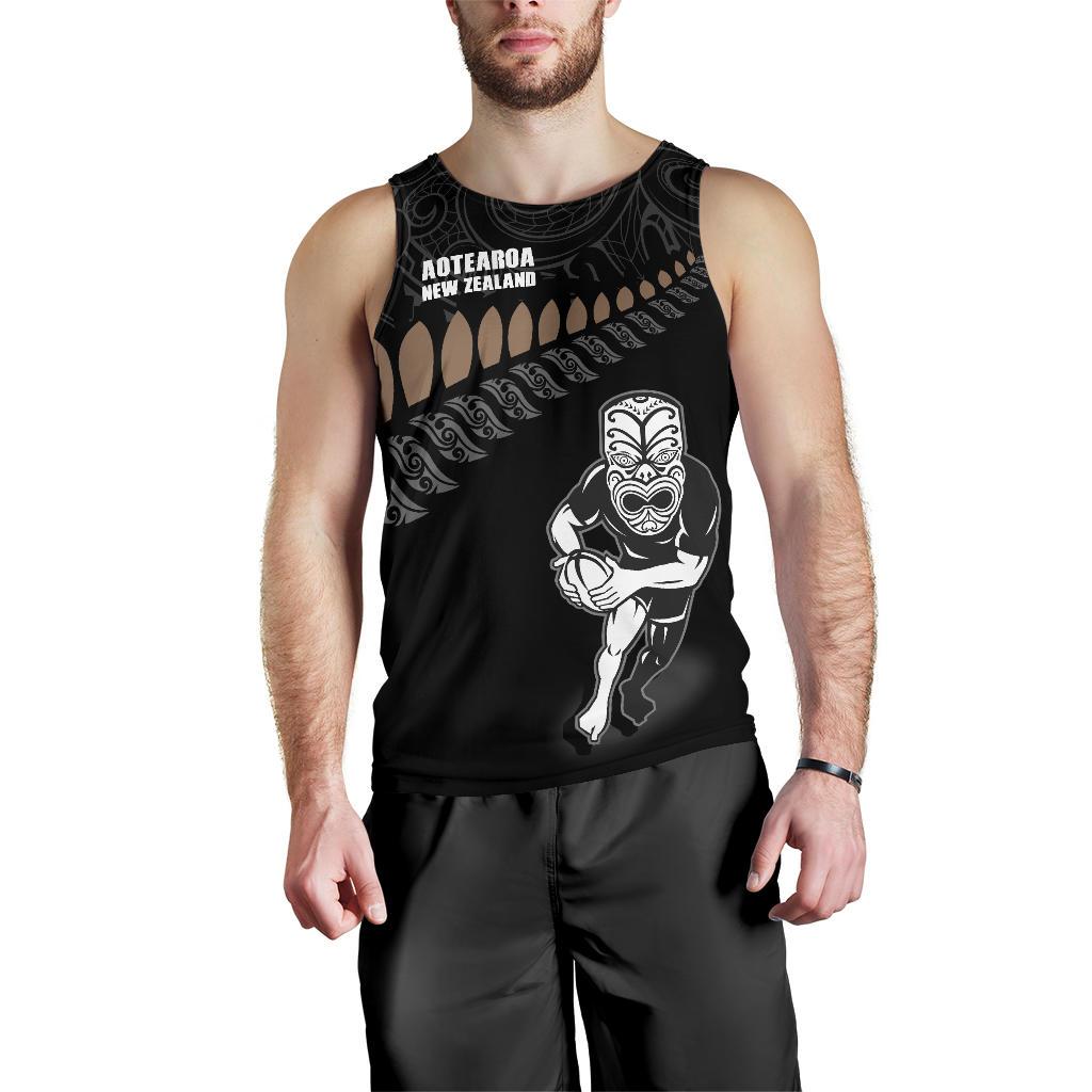 New Zealand Tank Top Rugby Warrior Men - Vibe Hoodie Shop
