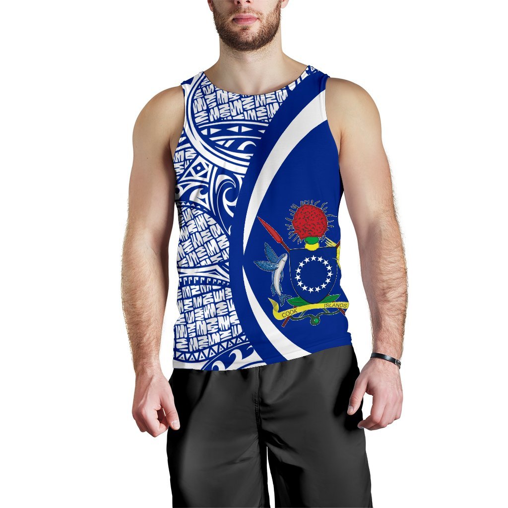 Cook Islands Polynesian Men's Tank Top 06 - Vibe Hoodie Shop