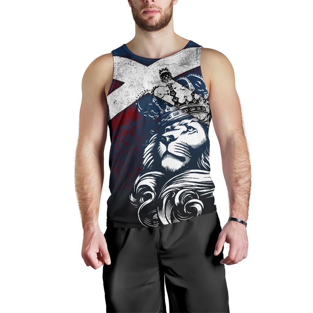 Lion Scotland Men Tank Top - Lord Style - Vibe Hoodie Shop