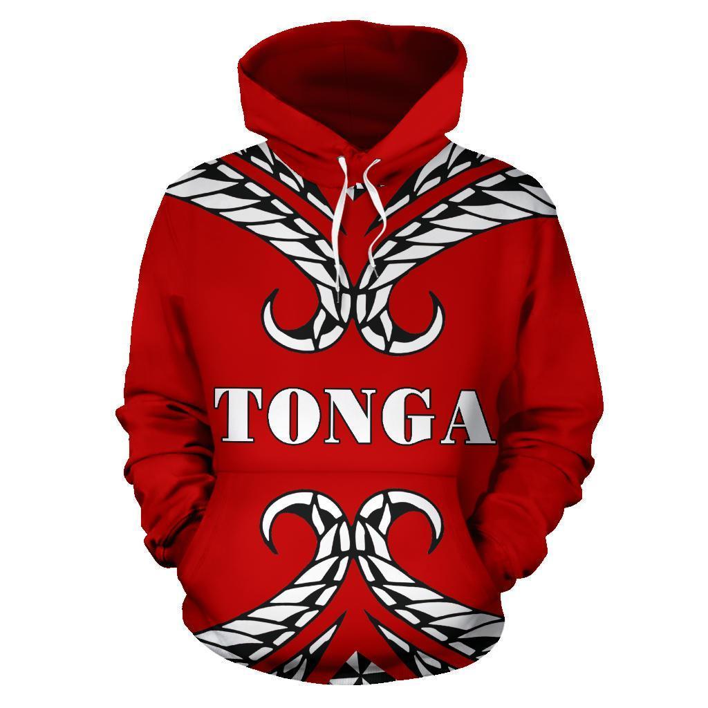 Tonga Tribal Pattern All Over Hoodie - Vibe Hoodie Shop