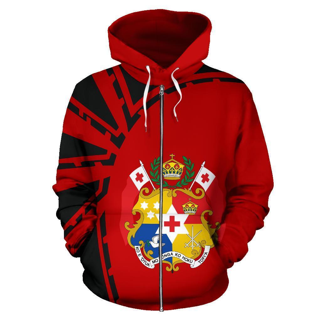 Tonga Zip Hoodie Premium Style - Vibe Hoodie Shop