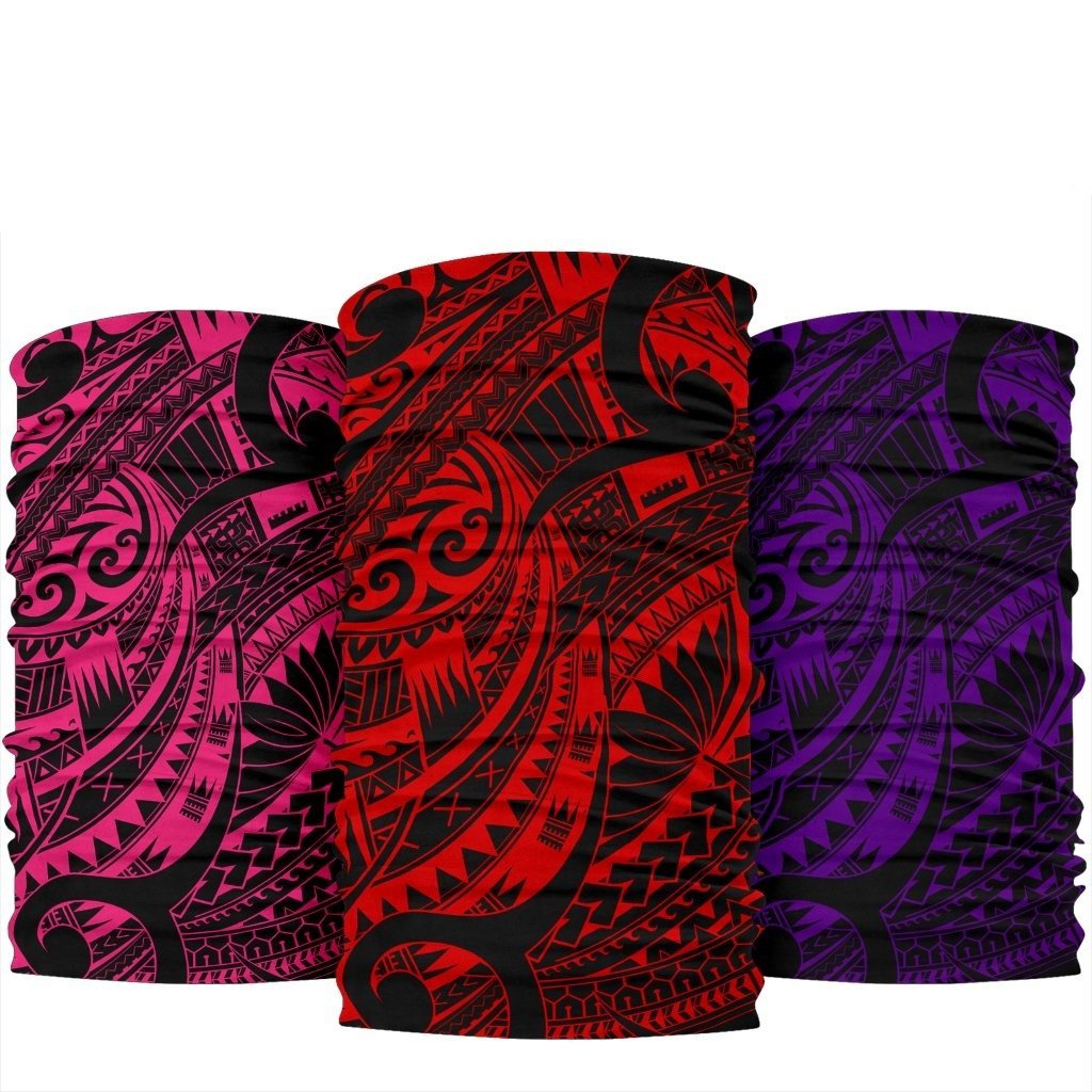 New Zealand Maori Polynesian Tattoo Bandana - Colorful - Vibe Hoodie Shop