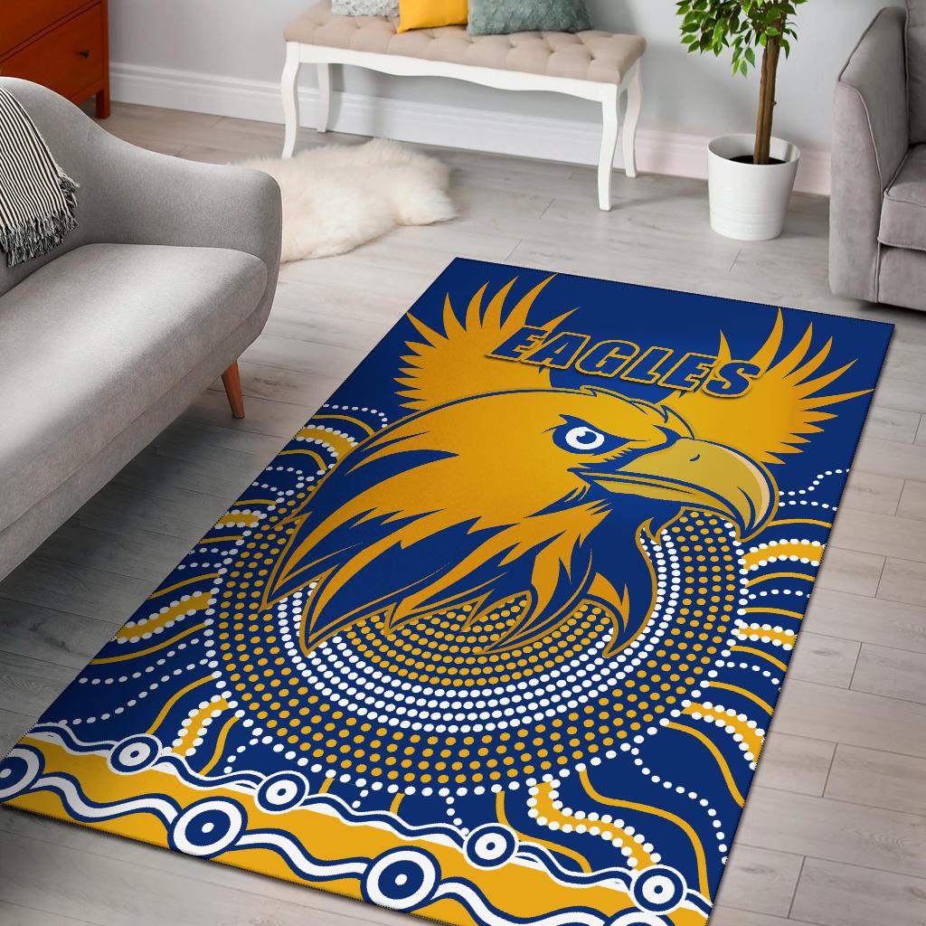 Eagles Area Rug West Coast Mix Indigenous - Vibe Hoodie Shop