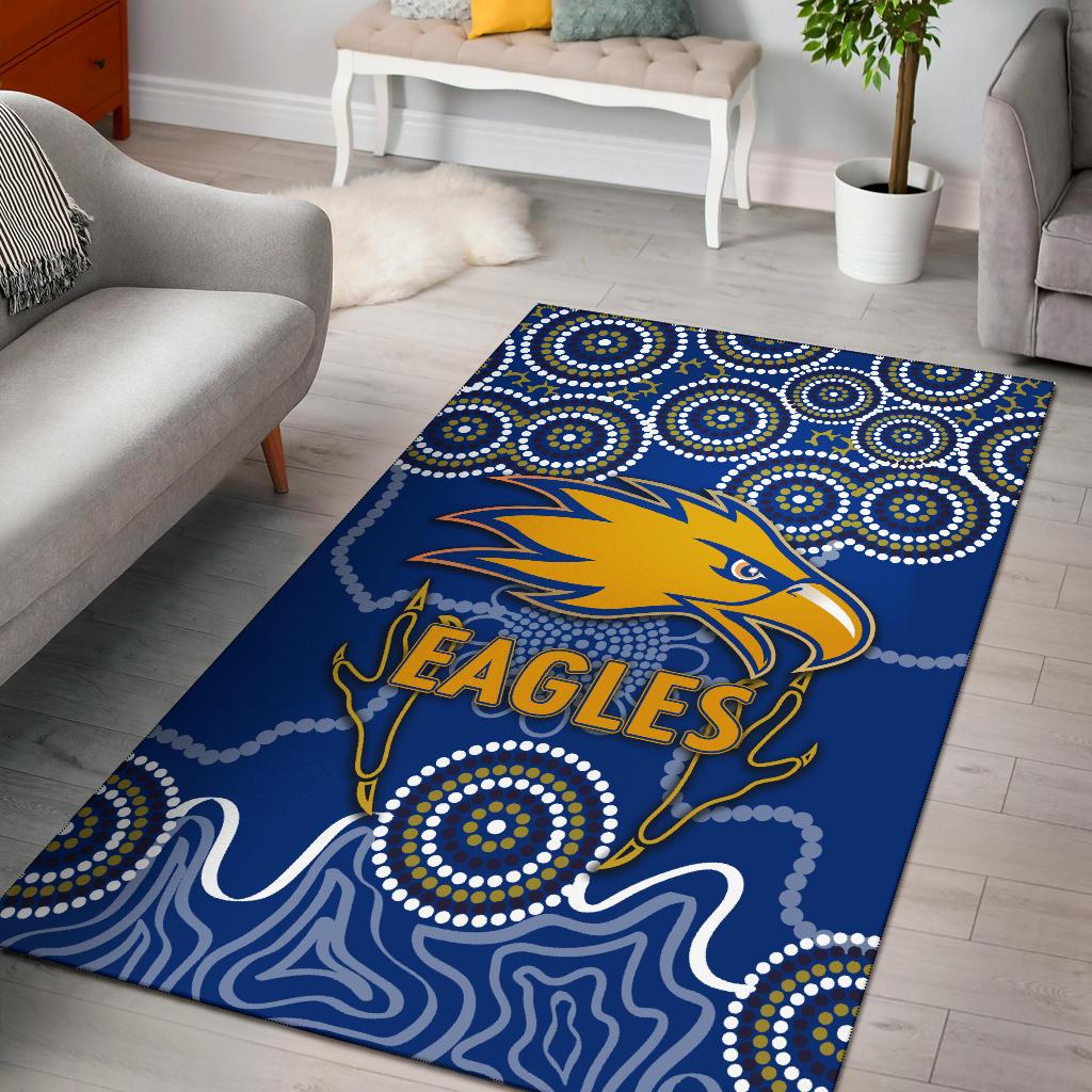 Eagles Indigenous Area Rug West Coast - Vibe Hoodie Shop