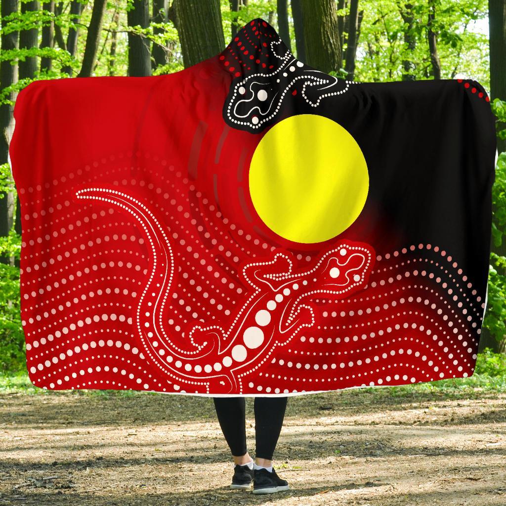 aboriginal-hooded-blanket-two-indigenous-lizard