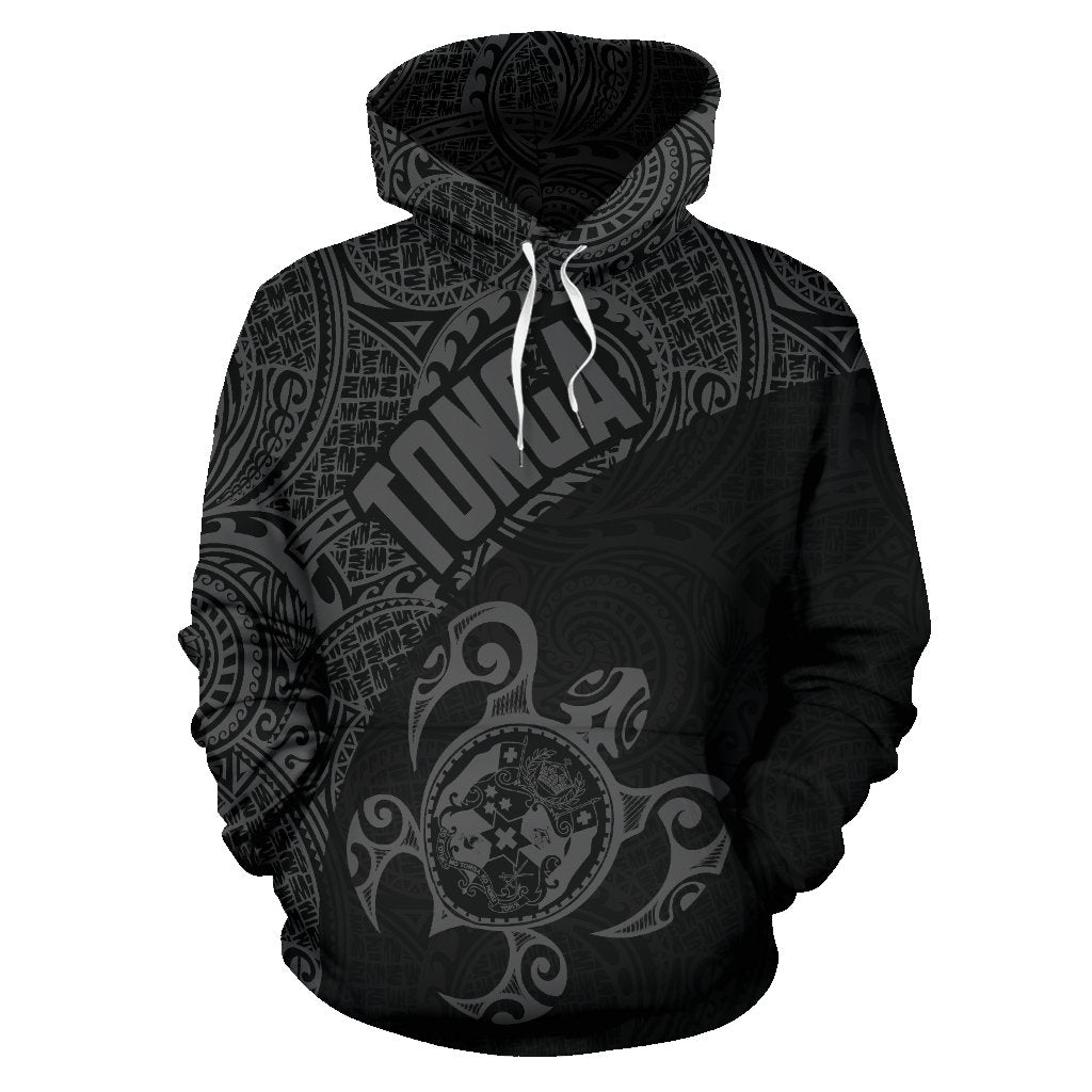 Hoodie Tonga Coat Of Arms Turtle Polynesian Pattern 11 - Vibe Hoodie Shop